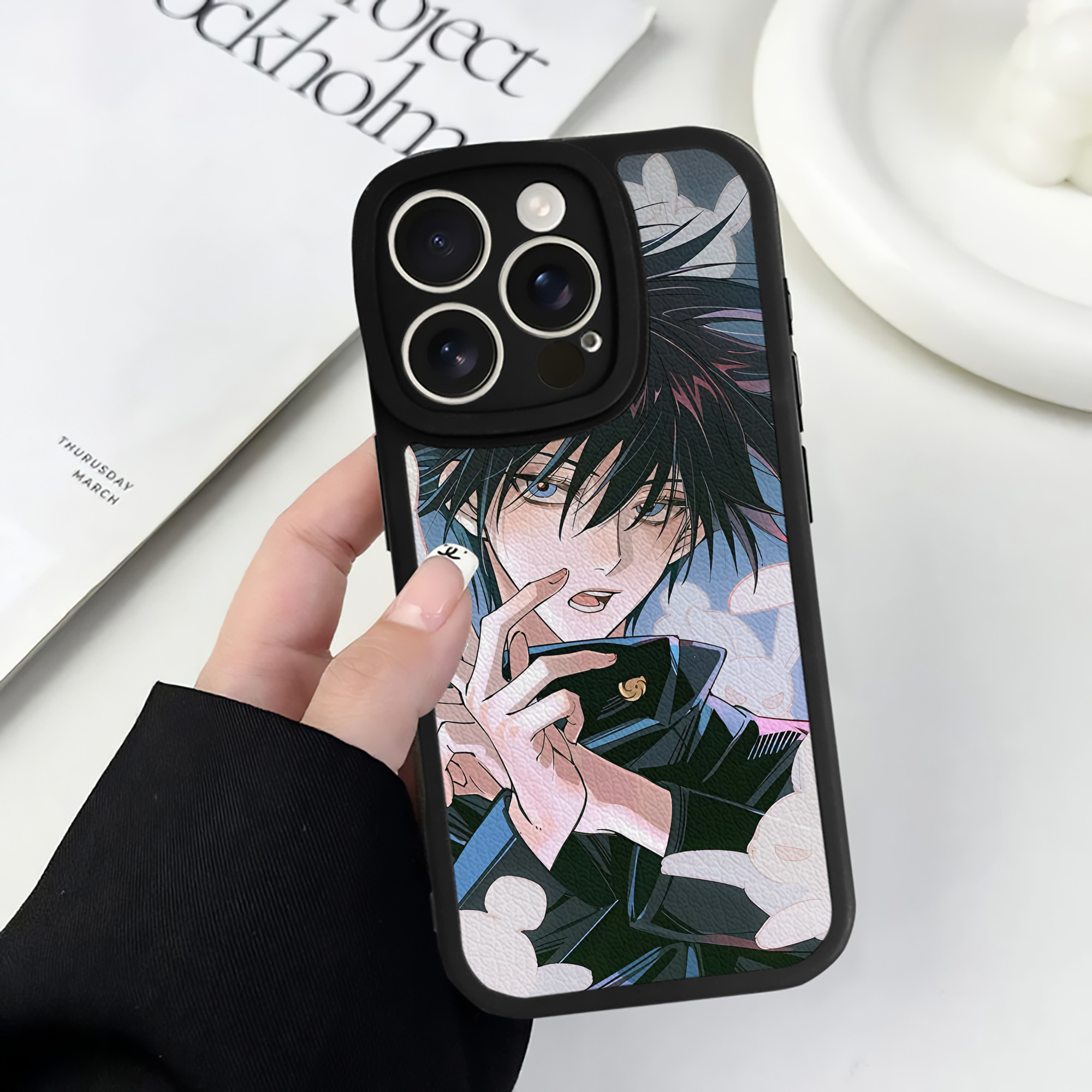 （画像用） SPY×FAMILY间谍家家酒 【iPhone 16シリーズ対応】シリコンスマホケース（レザー調） 材質：シリコン